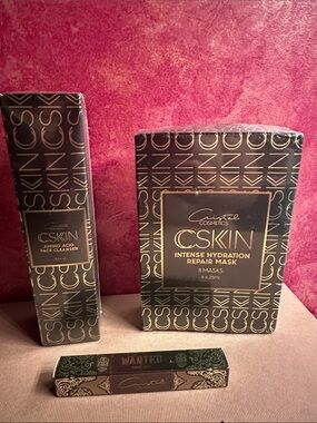 Crystal cosmetics CSKIN GIFT COSMETICS SET of 3, includes Most wanted mascara.